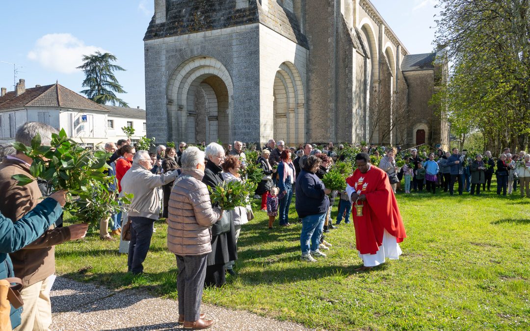 Messe des Rameaux à Lalinde
